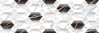 Плитка Gravita Carara Hexa Dec 30x90 см, поверхность глянец, рельефная