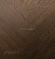 Паркетная доска Greenline Deluxe Кастельон Английская Ёлка Классик 12.5x52 см, поверхность матовый лак