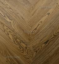 Паркетная доска Greenline Extra Дуб Брайт Английская Ёлка Классик 12.7x52 см, поверхность УФ-масло