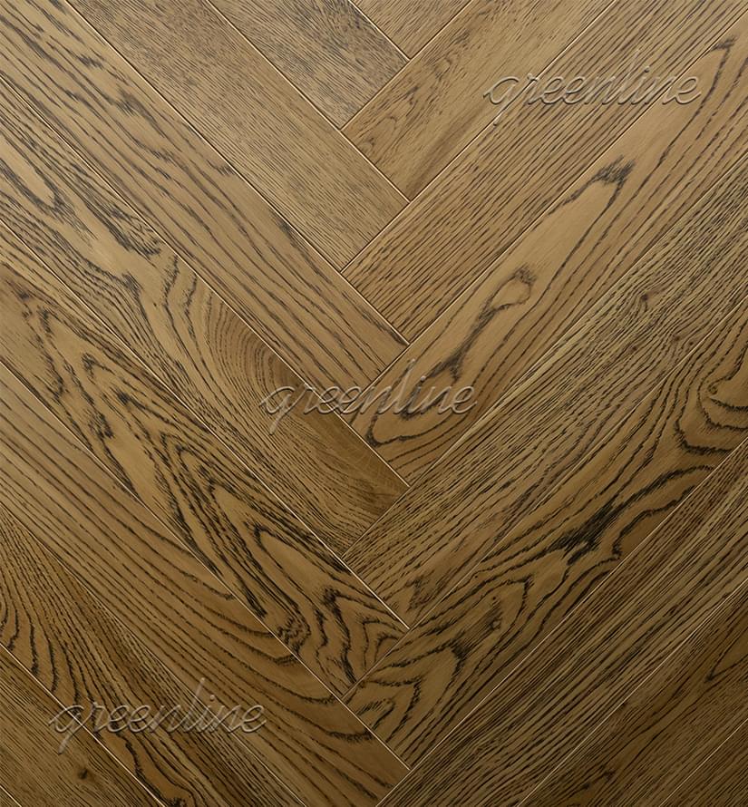 Greenline Extra Дуб Брайт Английская Ёлка Классик 12.7x60 Greenline Extra Дуб Брайт Английская Ёлка Классик 12.7x60