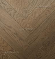 Паркетная доска Greenline Extra Дуб Легенд Английская Ёлка Классик 12.7x62 см, поверхность УФ-масло