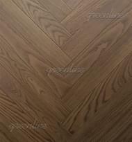 Паркетная доска Greenline Extra Дуб Хистори Английская Ёлка Классик 12.7x52 см, поверхность УФ-масло