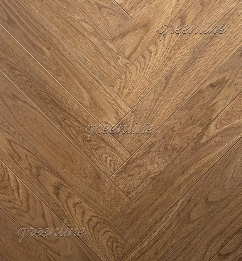 Greenline Smart HDF Дуб Мокко Английская Ёлка Натур 12.2x60