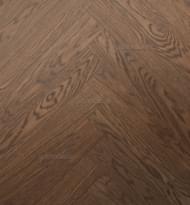 Паркетная доска Greenline Ultima Дуб Нейтрон Натур Английская Елка Натур 11x60 см, поверхность матовый лак