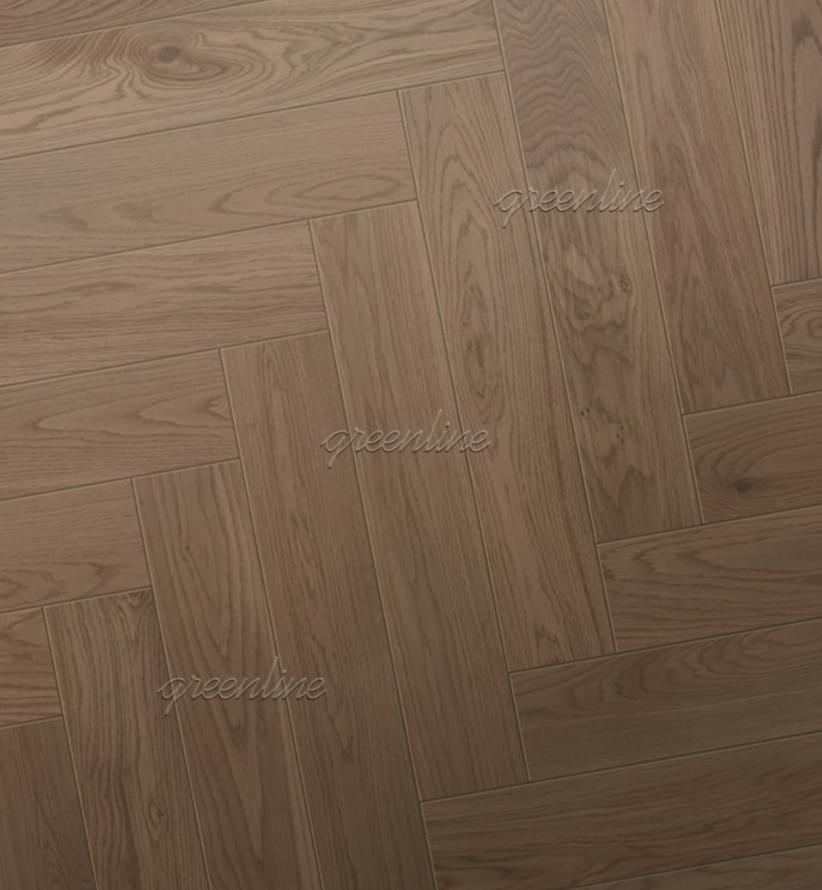 Паркетная доска Greenline Атлас 157 Амальфи Классик Англ 9.5x52 см, поверхность матовый лак