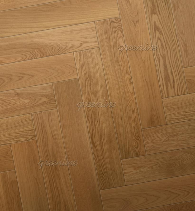 Паркетная доска Greenline Атлас 163 Римини Селект Англ 9.5x52 см, поверхность матовый лак