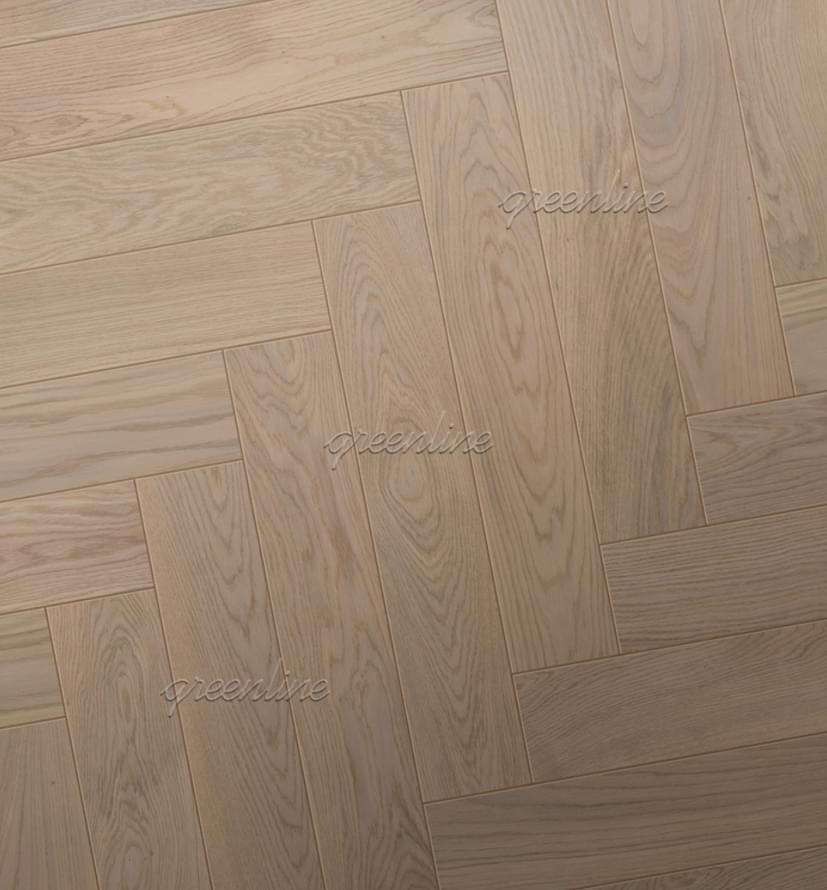 Паркетная доска Greenline Атлас 164 Кремона Натур Англ 9.5x52 см, поверхность матовый лак