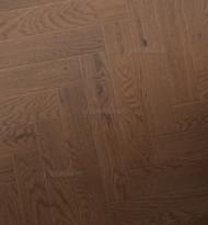 Паркетная доска Greenline Оптимум 902 Дуб Эталон Рустик Англ 10x62 см, поверхность матовый лак