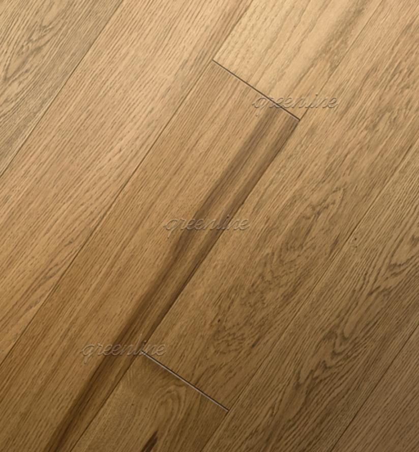 Паркетная доска Greenline Оптимум 910 Дуб Призма Классик 14.5x40-150 см, поверхность матовый лак