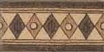 Плитка Gres De Aragon Decors Tabica Arlequin 12x25 см, поверхность матовая
