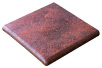 Плитка Gres De Aragon Jasper Угловая Ступень Флоринтинер Rojo 33x33 см, поверхность матовая