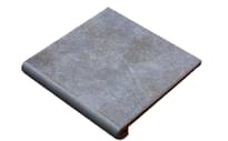 Плитка Gres De Aragon Mytho Ступень-Флоринтинер Acero 32.5x33 см, поверхность матовая