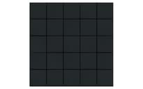 Плитка Gres De Aragon Quarry Black 15x15 см, поверхность матовая