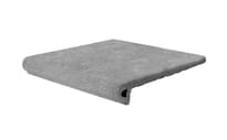 Плитка Gres De Aragon Stone Ступень-Флоринтинер Gris 32.5x33 см, поверхность матовая