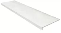 Плитка Gres De Aragon Urban Antislip Ступень фронтальная Anti-Slip Rect Blanco 31.5x150 см, поверхность матовая