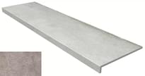 Плитка Gres De Aragon Urban Antislip Ступень фронтальная Anti-Slip Rect Grafito 31.5x120 см, поверхность матовая