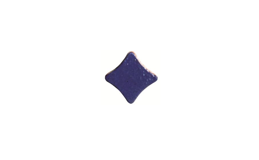 Плитка Gres De Breda Decorado Estrella Azul Esmaltado 4.5x6 см, поверхность глянец