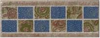 Плитка Gresan Decorados Morella 12x33 см, поверхность матовая, рельефная