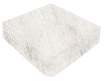 Плитка Gresmanc Evolution Esquina Recta White Stone 31.7x31.7 см, поверхность матовая
