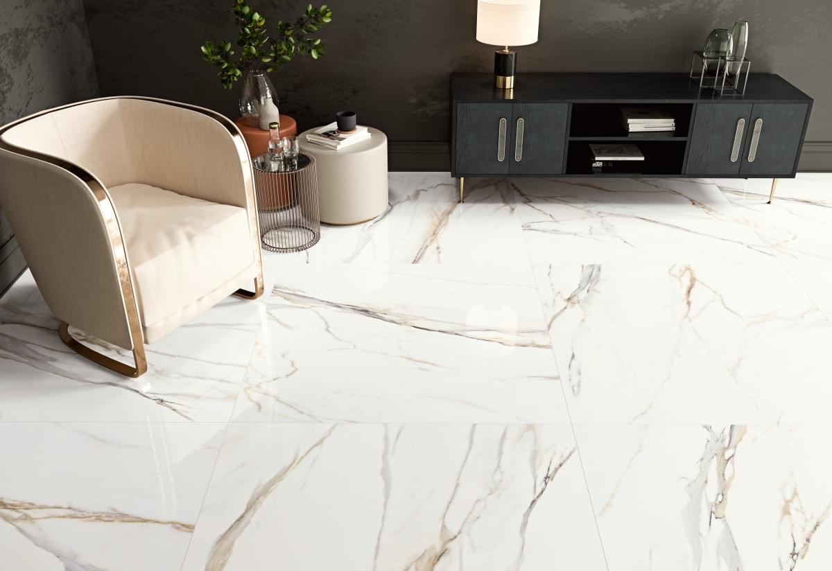 керамогранит фабрики Grespania коллекция Calacata Gold