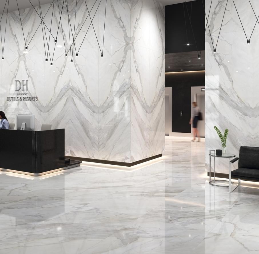 керамогранит фабрики Grespania коллекция Calacata