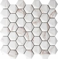 Плитка Grespania Maritima Hexagonal Calacata 30x30 см, поверхность матовая