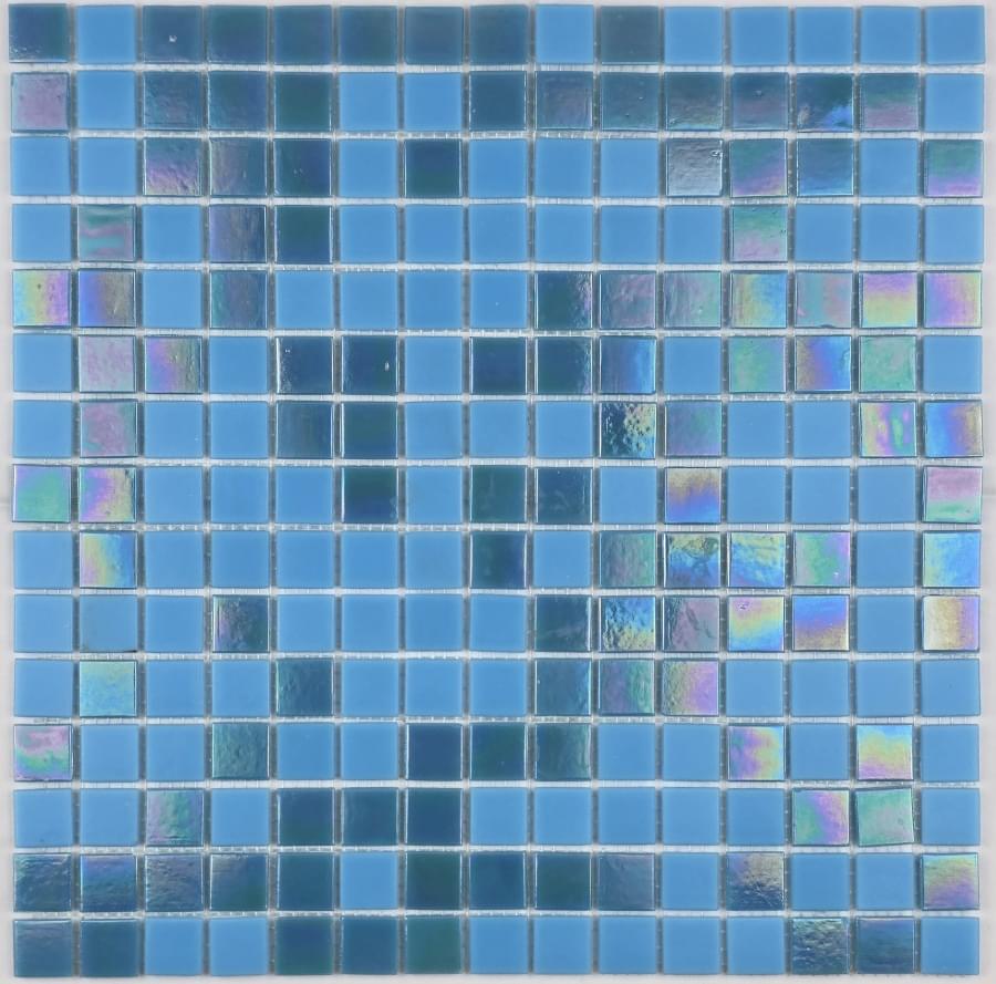 Плитка HK Pearl Mix Blue Bay 32.7x32.7 см, поверхность микс