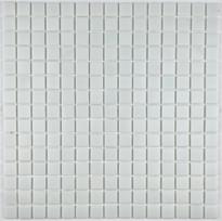 Плитка HK Pearl One Colour A20 Белая Сетка 32.7x32.7 см, поверхность глянец