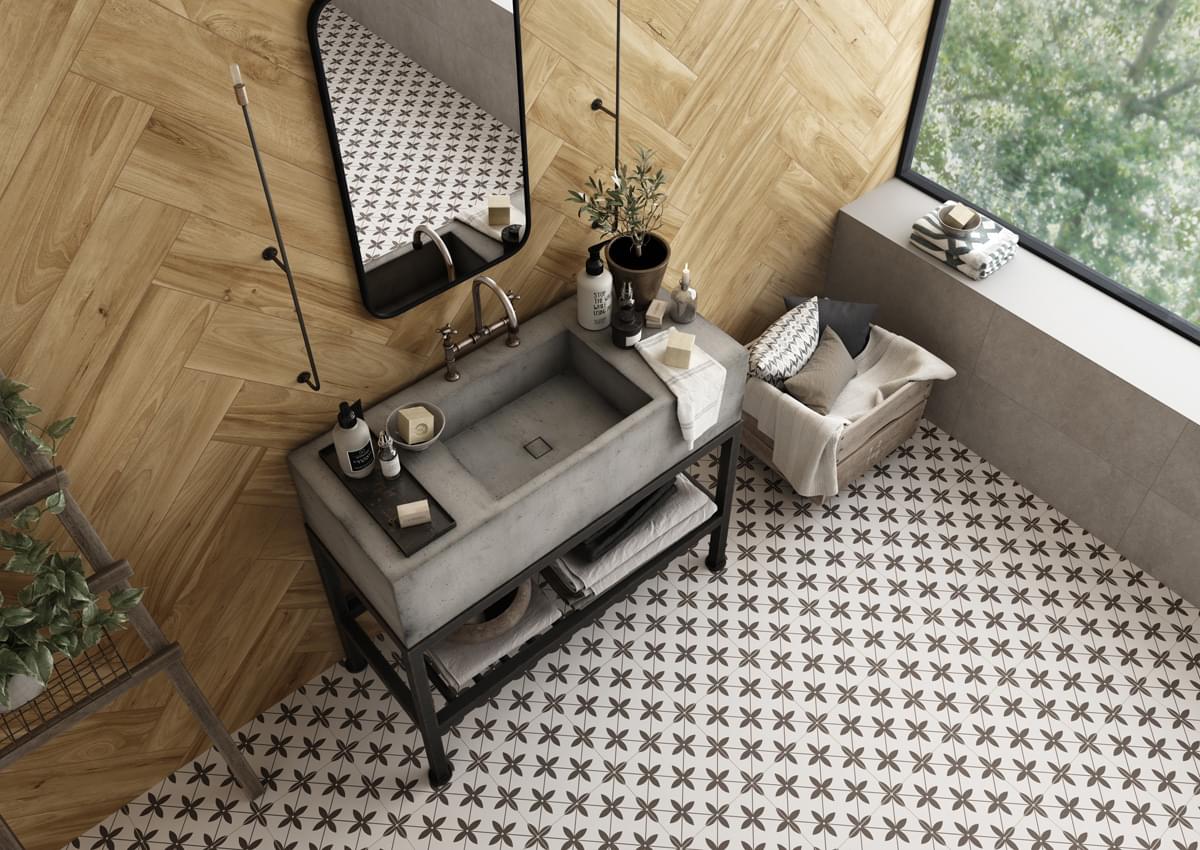 керамогранит фабрики Halcon коллекция Hidraulicos