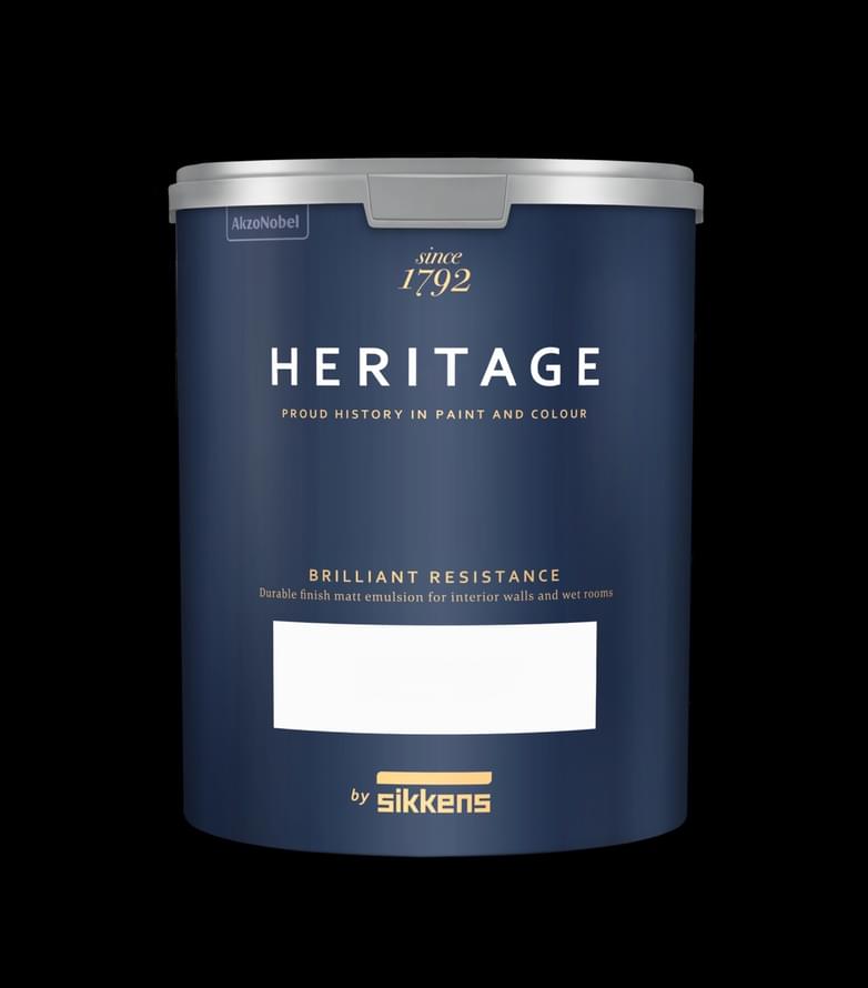 Heritage By Sikkens Краска Brilliant Resistance мат N00 4.5 л краска поверхность