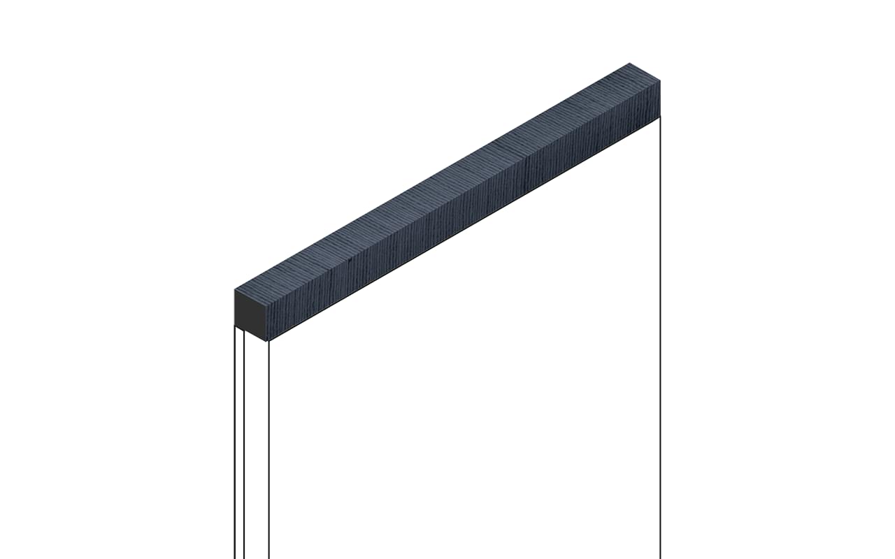 Hiwood Молдинги D12V1 BU20 1.2x270