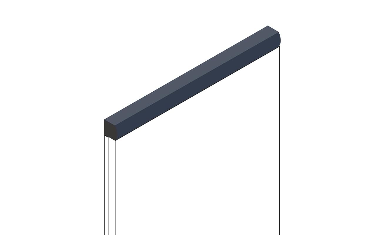 Hiwood Молдинги D15V2 BU22 1.5x270