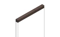 Hiwood Молдинги Молдинг D12V1 BR354 1.2x270x1.2 см поверхность 