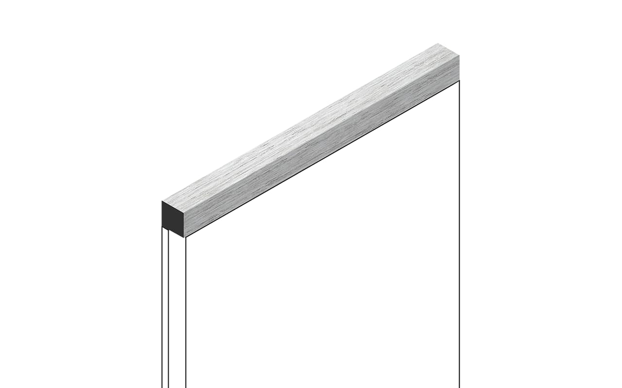 Hiwood Молдинги Молдинг D12V1 GN68 1.2x270