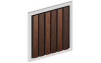 Hiwood Панели LV123 BR396K 12x270 см поверхность 