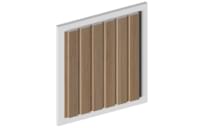 Hiwood Панели LV123 BR417 12x270 см поверхность 