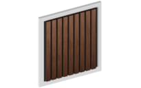 Hiwood Панели LV124 BR396K 12x270 см поверхность 