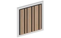 Hiwood Панели LV133 BR417K 12x270 см поверхность 