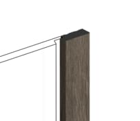 Hiwood Финишные Молдинги LF124B BR490 1.2x270 см поверхность 