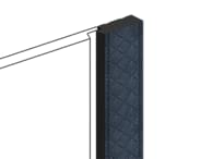 Hiwood Финишные Молдинги LF124B(LE1) BU28K 1.2x270 см поверхность 