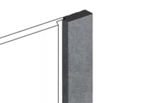 Hiwood Финишные Молдинги LF124B S381A 1.2x270 см поверхность 
