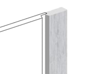 Hiwood Финишные Молдинги LF124B W36 1.2x270 см поверхность 
