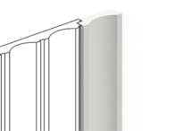 Hiwood Финишные Молдинги LF138B NP 1.2x270 см поверхность 