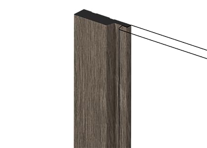 Hiwood Финишные Молдинги Финишный Молдинг LF124A BR490 4.2x270