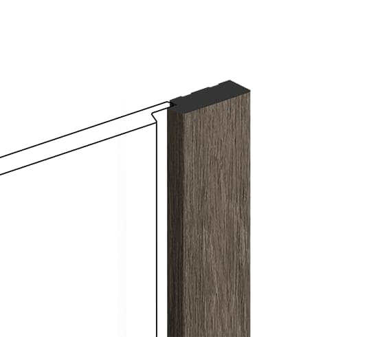 Hiwood Финишные Молдинги Финишный Молдинг LF124B BR490 3.1x270