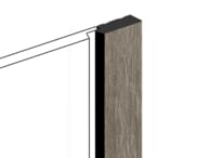 Hiwood Финишные Молдинги Финишный Молдинг LF124B BR490K 3.1x270x1.2 см поверхность 
