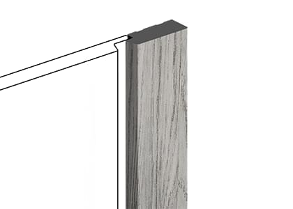 Hiwood Финишные Молдинги Финишный Молдинг LF124B GR24 3.1x270