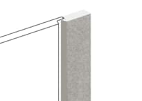 Hiwood Финишные Молдинги Финишный Молдинг LF124B GR5 3.1x270x1.2 см поверхность 