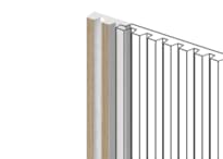 Hiwood Финишные Молдинги Финишный Молдинг LF129A BR417N 3.36x270x1.1 см поверхность 