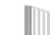 Hiwood Финишные Молдинги Финишный Молдинг LF136A NP 2.41x270x1.2 см поверхность 